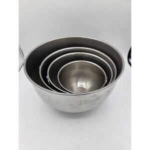 Kaylan Cutlery Co Stainless Steel Nesting Bowl Set With Rings